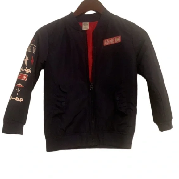 *Kids Bomber Gamer-Themed Jacket Size 7 - Picture 3 of 10